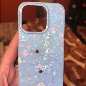 Loopy Case Iridescent Pearl Phone Case